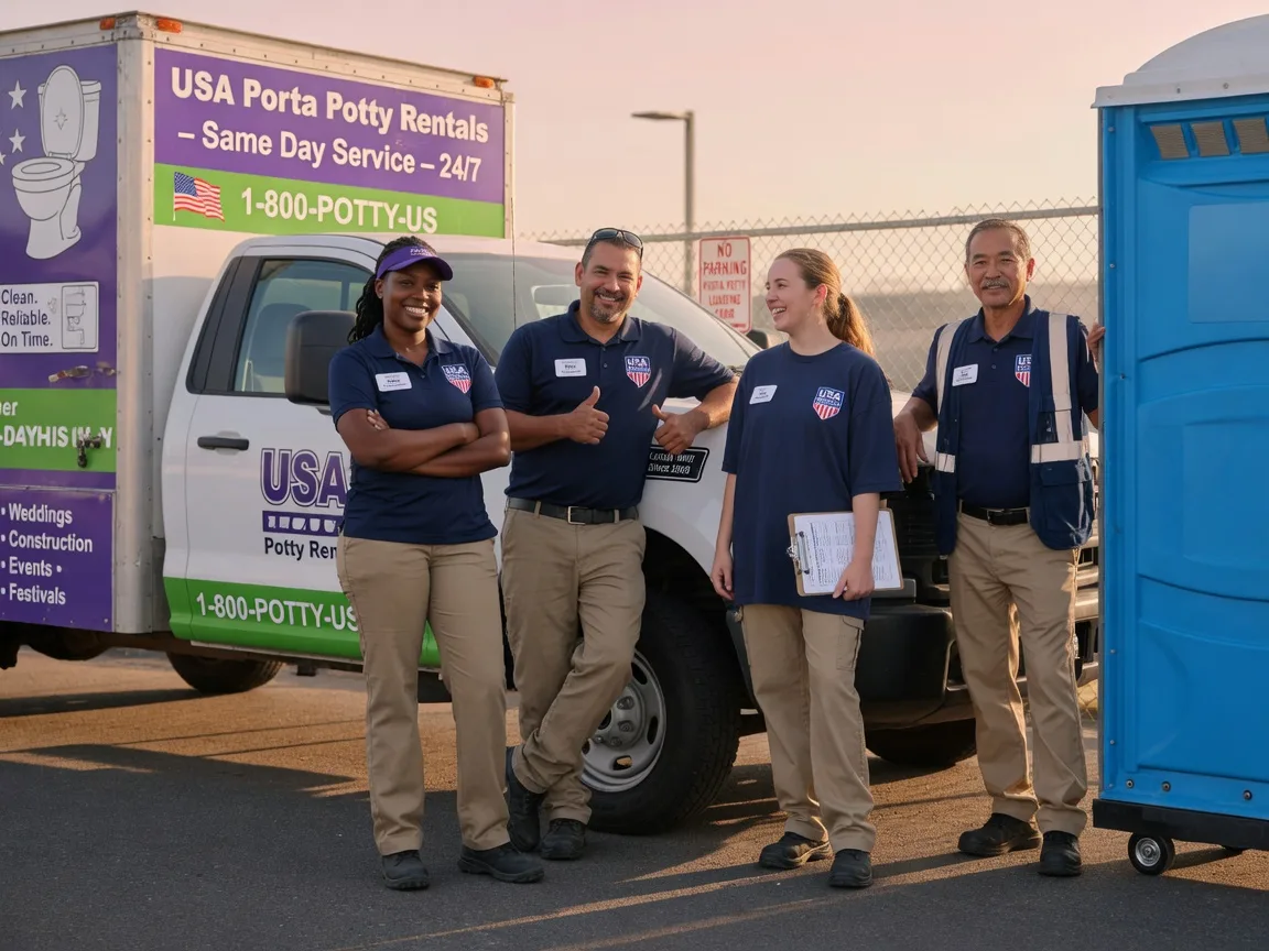 Porta Potty Rental company in Fayetteville, WV